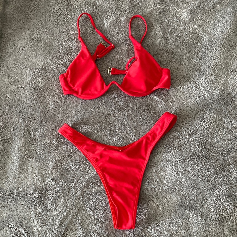 High Waisted Bikini Set